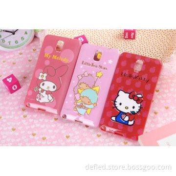 New Lovely 3D Cartoon Hello Kitty TPU Soft Case for Samsung Note3